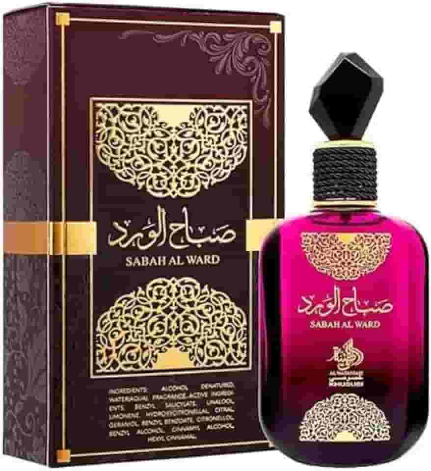 Perfume Arabe Sabah Al Ward Eau de Parfum 100ml - ORIGINAL