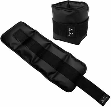 Caneleira de Peso 2kg Muvin – Tornozeleira – Ajustável – Academia – Treino – Exercício – Fitness – Musculação – Fortalecimento e Tonificação dos Membros Inferiores – Resistente - Par