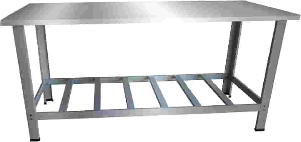 MESA DE SERVIÇOS 190X70 CM - TOTAL INOX