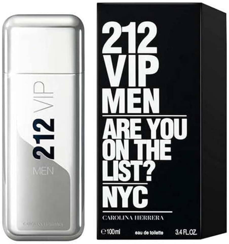 212 Vip Men Carolina Herrera - Perfume Masculino - Eau de Toilette - 100ml, Carolina Herrera