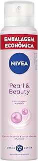 NIVEA Desodorante Aerossol Pearl & Beauty 200ml - Proteção por 72h para axilas mais suaves e bonitas