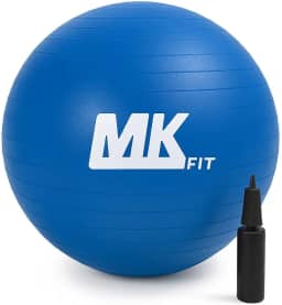 Bola Pilates Yoga Abdominal Ginastica Fitness 55 cm C/Bomba - Ginástica – Fitness – Pilates – Yoga – Fisioterapia – Flexibilidade – Fortalecimento – Tonificação