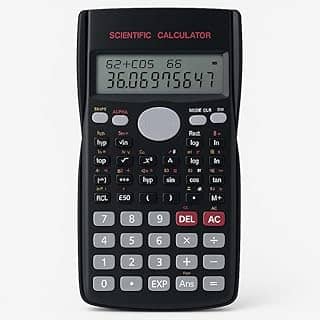 Calculadora Científica Premium 240 Funções – Display Duplo 10+2 Dígitos, Desligamento Automático, Cor Preta – Ideal para Engenharia, Física, Química e Faculdade - Premium