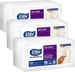 Papel Toalha Excellence Interf 3 Pcts - 450 Folhas Triplas