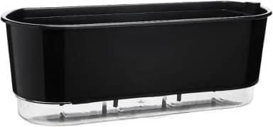 Vaso Auto Irrigável 5 Litros Jardineira Grande Preto Autoirrigável 40cm - Vaso Raiz