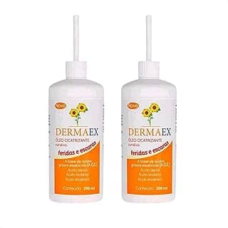 Dermaex Oleo de Girassol Para Feridas Cicatrizante 2x200mL
