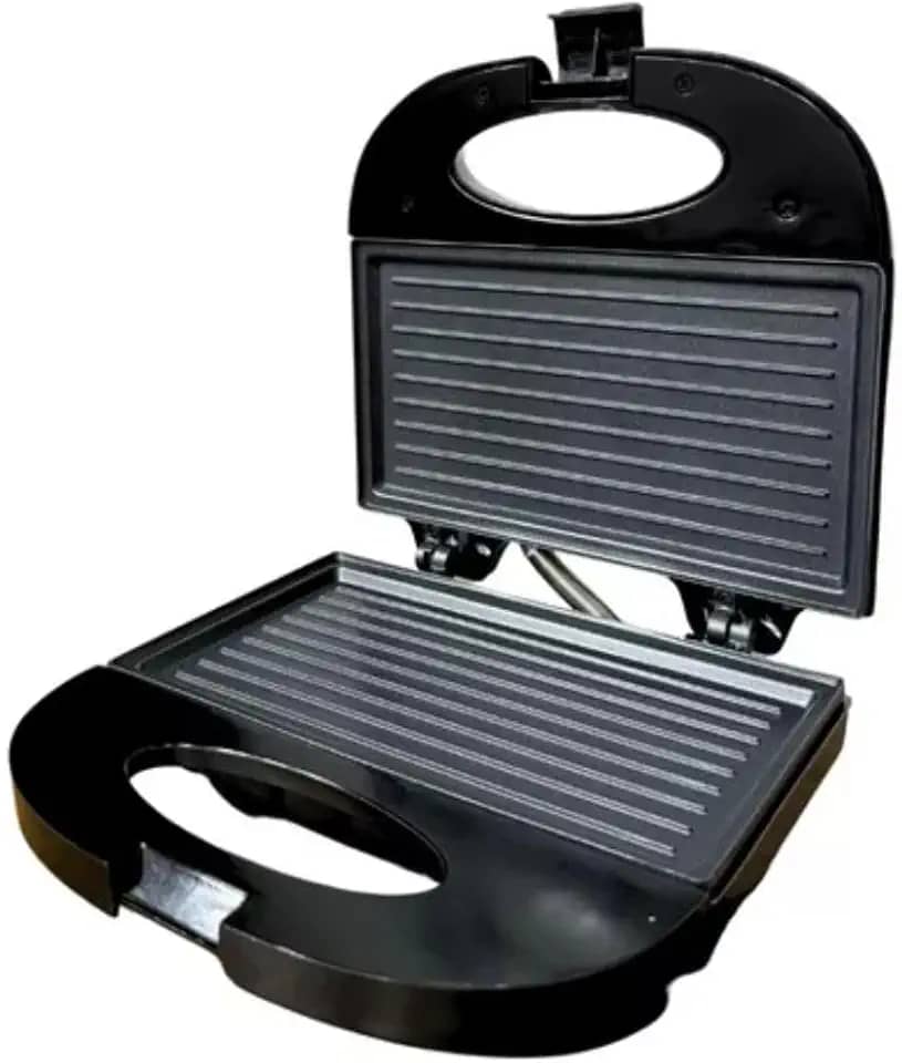 Antiaderente Sanduicheira Elétrica Grill Antiaderente 110v