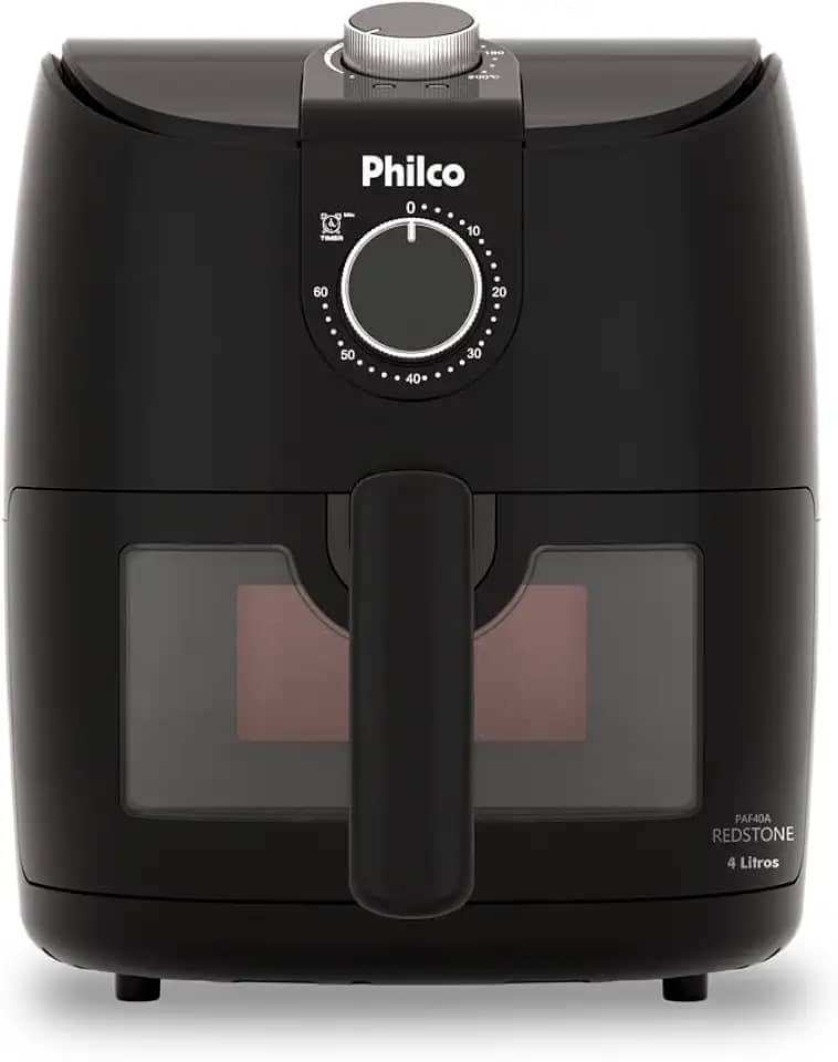 Air Fryer Philco 4L Revestimento Redstone 1500W PAF40A 220V