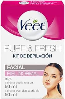 Veet Creme Depilatório Kit Depilação Facial - 2x 50ml