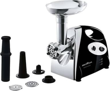 Moedor de carne, 350W, Preto, 220v, Britânia