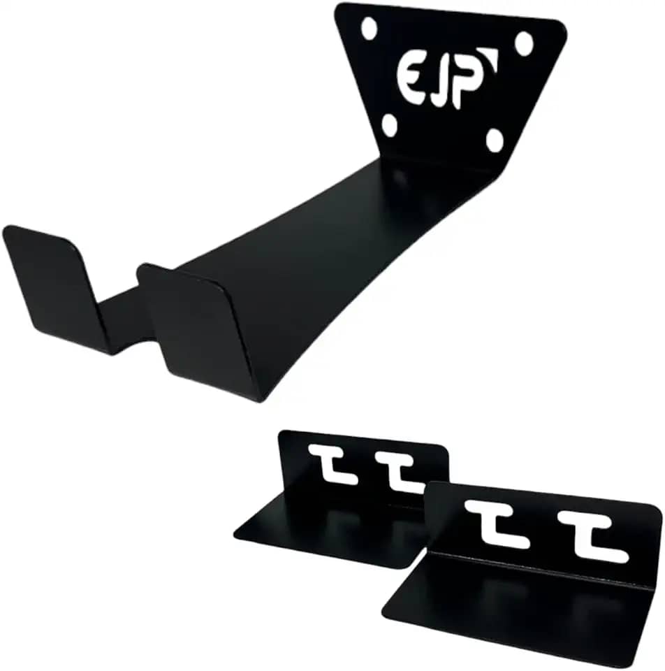 Suporte De Parede Horizontal Para Bike Bicicleta Mtb Ou Speed Até 30kg Preto Ejp