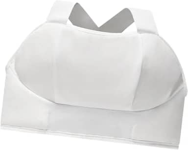 oshhni Guardas de tórax taekwondo para mulheres de boxe feminino Protetor de mama Proteção prática Equipamento de protetor de engrenagem para treino interno