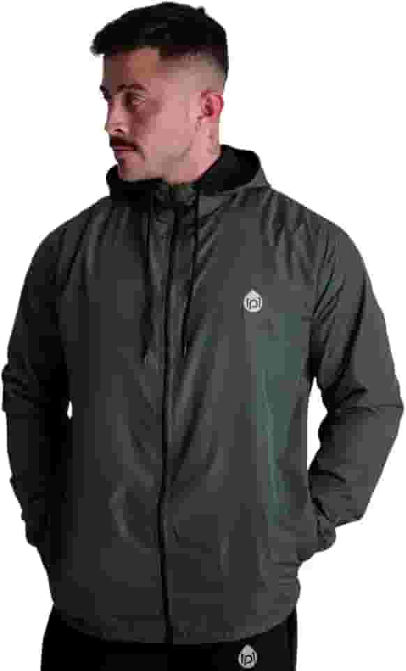 Jaqueta Corta Vento Masculina Imperméavel Forrada Esportiva Proteção Contra Chuva Type One