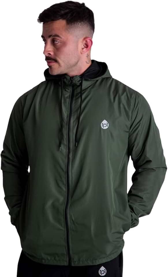 Jaqueta Corta Vento Masculina Imperméavel Forrada Esportiva Proteção Contra Chuva Type One