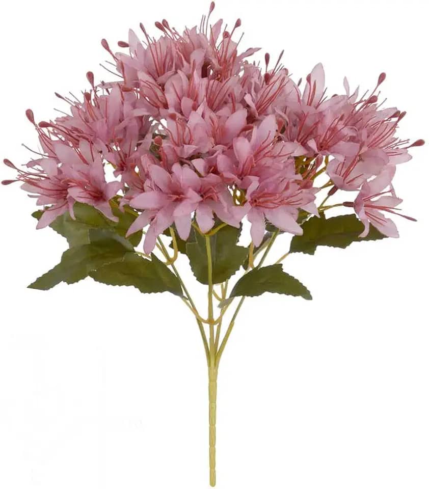 Buquê Lírio Artificial 90 Mini Flores Decoração Enfeite Casa Rosa