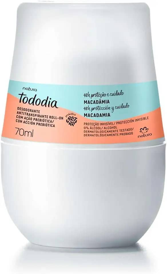 NATURA TODODIA DESODORANTE ROLLON MACADAMIA ANTIMANCHA 70ml
