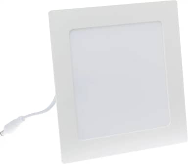 Luminária LED 12w 6500k Elgin Quadrada de Embutir Bivolt Luz Branca Fria