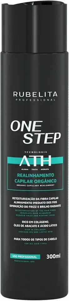 Escova Progressiva Organica One Step 300ml Tec. Ath Rubelita