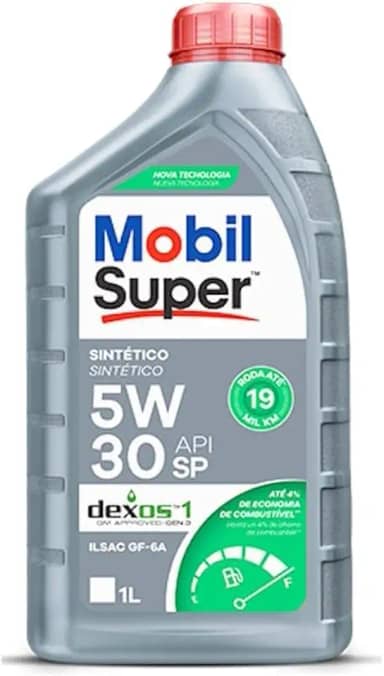 Óleo Mobil 5w30 Sintético Lubrificante para Carro Original Kit Revisão e Trocas Original Mobil (1 Litro) (5)