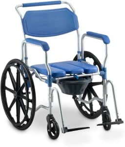 Cadeira de Banho D65 em Alumínio até 150kg 44 cm Dellamed