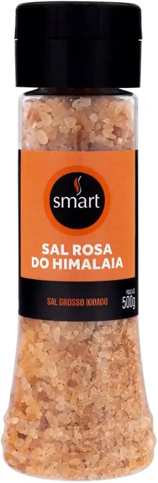 Smart Sal Rosa Do Himalaia Com Moedor Gigante 500G