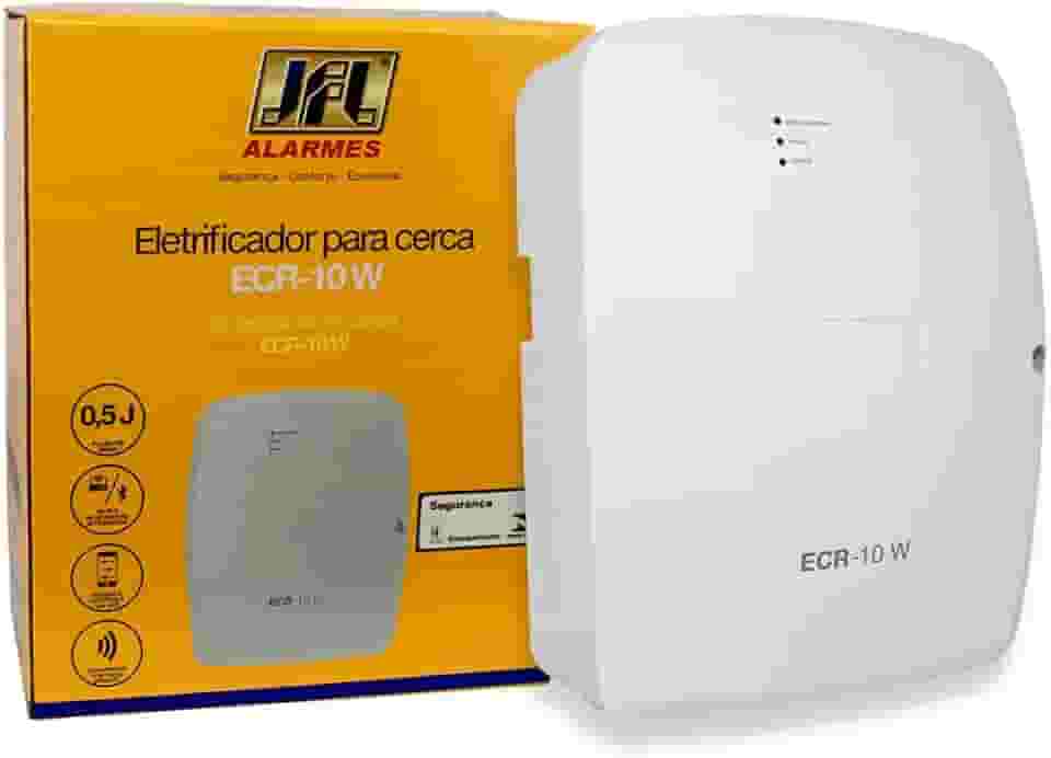 Cerca Elétrica ECR-10W Central Eletrificador JFL Com Wi-fi