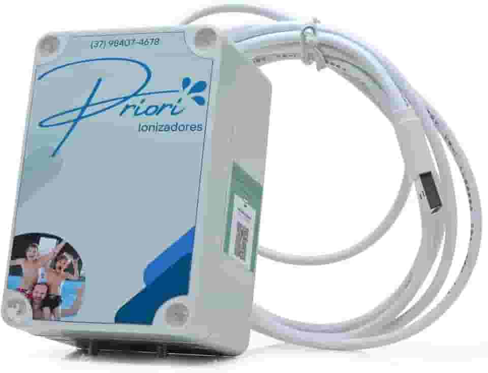 Ionizador Elétrico para Piscina 120.000 Litros, Bivolt 110V/220V