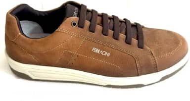 Sapatenis Ferracini Dubay Ref 8054-617c Cinza Claro 041