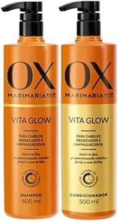 OX Mari Maria Kit Shampoo e Condicionador Vita Glow 500ml - Flora