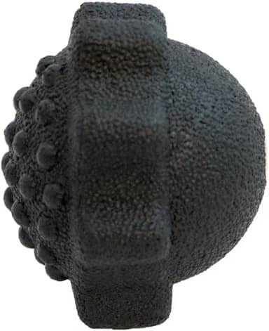 Rollga Bola de massagem liberadora muscular para liberação de ponto de gatilho, massagem de nó muscular, alternativa de bola de lacrosse, 3 superfícies para aderência avançada e liberação muscular