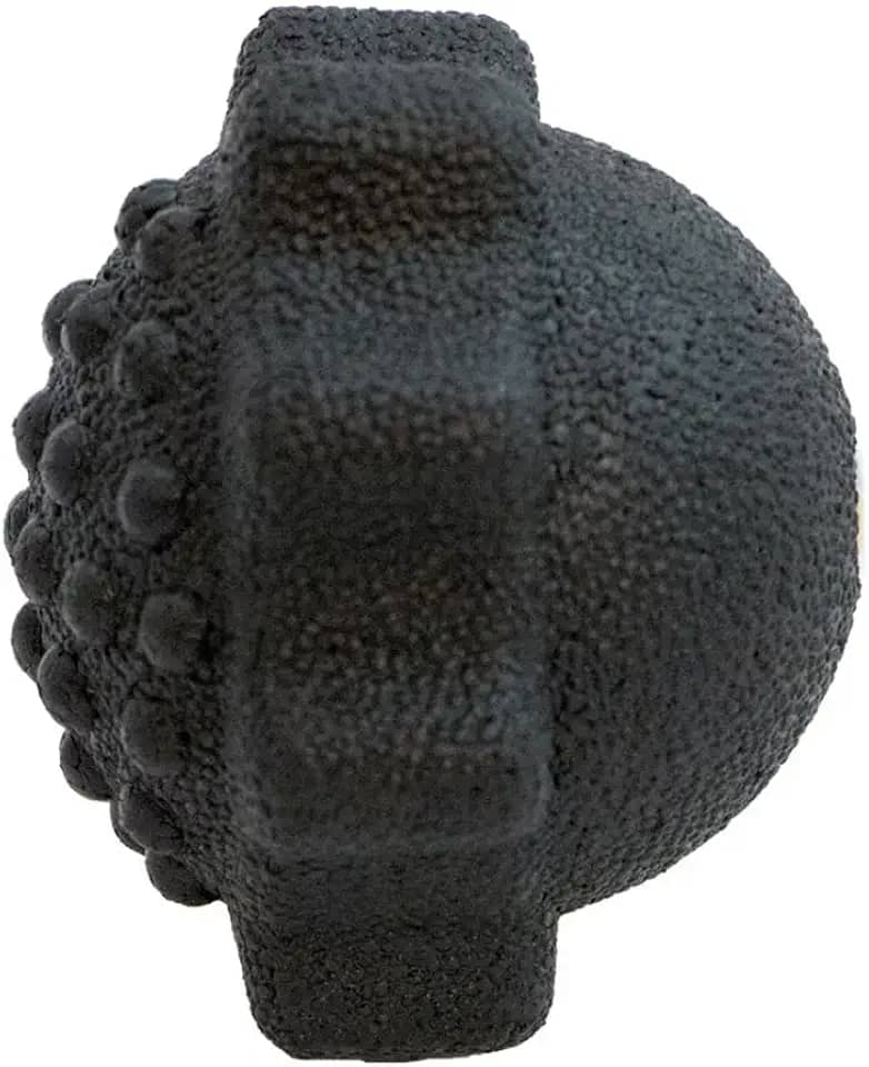 Rollga Bola de massagem liberadora muscular para liberação de ponto de gatilho, massagem de nó muscular, alternativa de bola de lacrosse, 3 superfícies para aderência avançada e liberação muscular