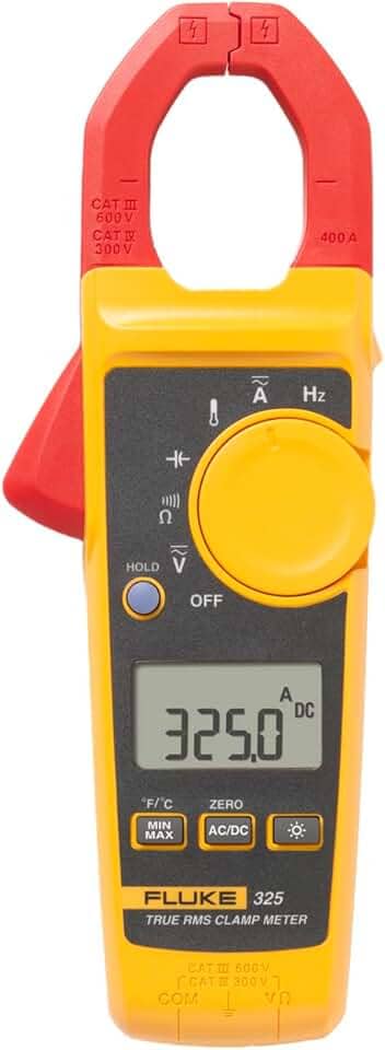 Alicate amperímetro digital True-RMS - 325 - Fluke