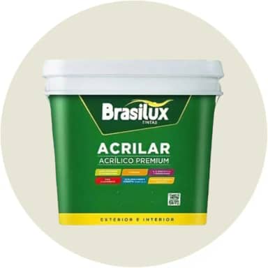 Tinta Acrilica Premium Lavavel Acrilar 3,6L (Algodão Egípcio)