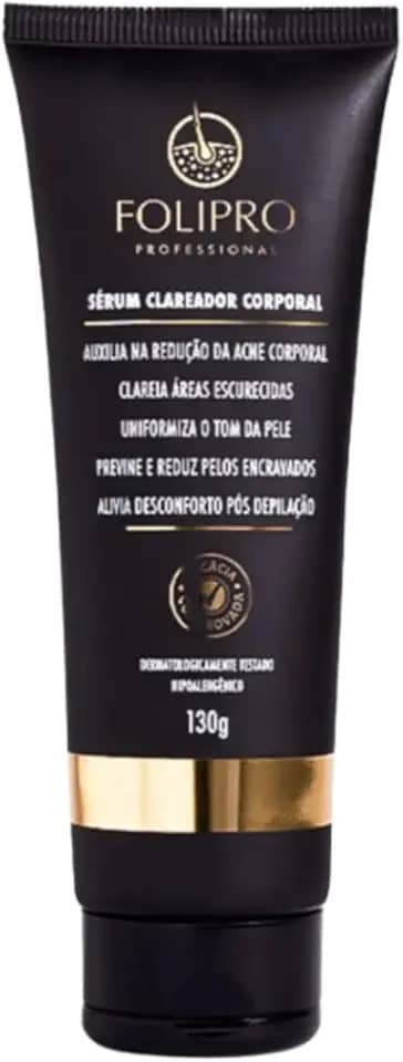 Folipro Sérum Tratamento para Foliculite e Pelos Encravados 130g Clareador e Hidratante para Pele