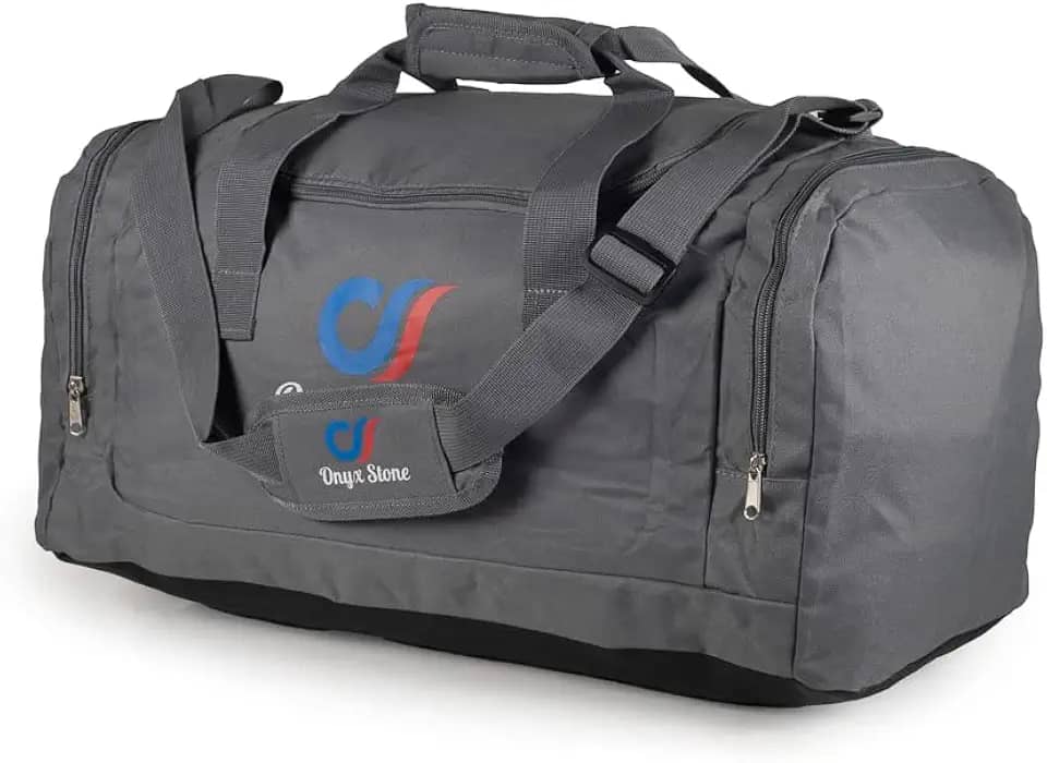 Bolsa e Mala Sacola de Mão para Viagem tamanho bordo (Cinza)