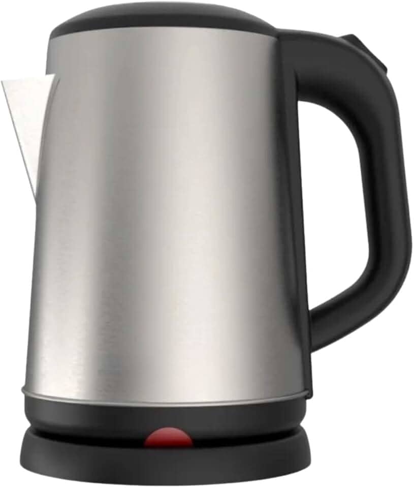 Chaleira Jarra Elétrica Inox 110 Volts, 1,8 Litros, Desligamento Automático, Alça Isotérmica, Trava de Segurança (Saara 110v)