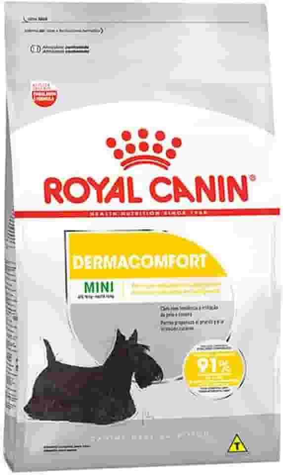ROYAL CANIN Ração Mini Dermacomfort para Cães Adultos - 1Kg