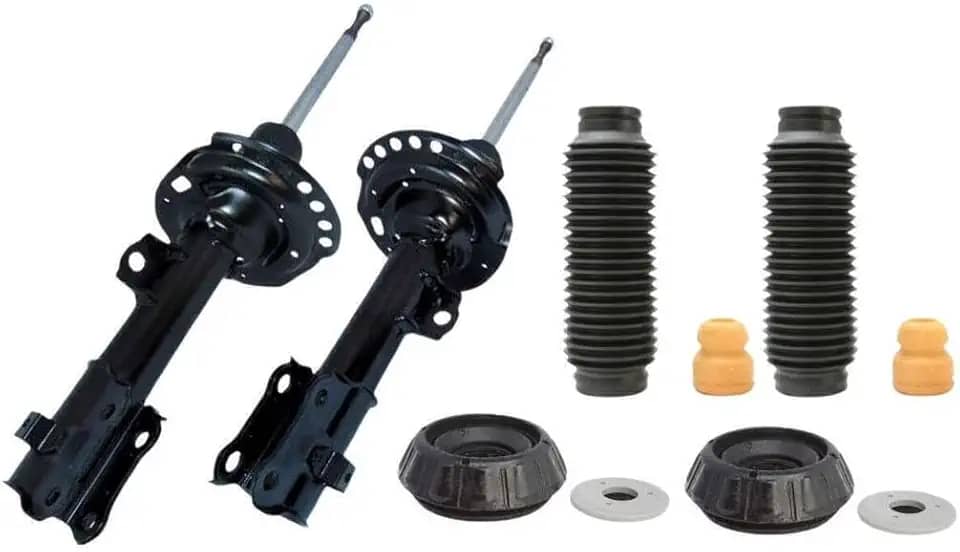 PAR DE AMORTECEDOR DIANTEIRO KITS BATENTE COIFA E COXIM COM ROLAMENTO HB20 HB20S 2012 A 2019