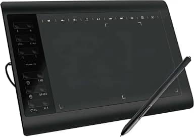 Mesa Digitalizadora Portátil Tela 11,6' Alta Resolução 5080 LPI Caneta Sensível ao Toque 8192 Níveis Compatível com Windows, Android ou MAC Ilustração e Edição para Desenhistas e Designers Gráficos