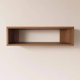 Nicho Retangular em MDF 18mm Carvalho Hanover 65x25x20cm | Decorativa para Parede