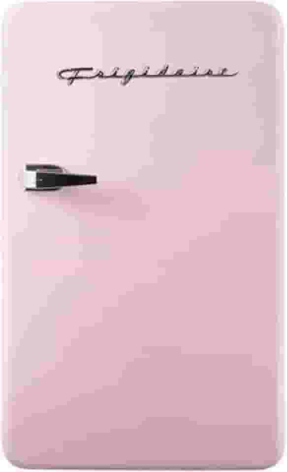 FRIGIDAIRE Mini geladeira EFR372-PINK 3,2 Ft Rosa Retrô Compacto Canto Arredondado Premium