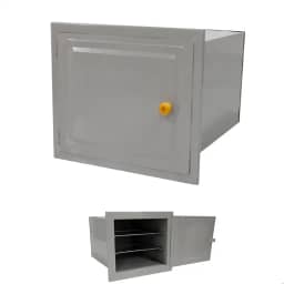 Forno para Fogão a Lenha Nº 3, Sem Cinzeiro, Aço