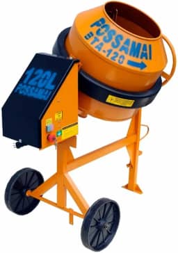 Betoneira 120 Litros BTA-120 C/Motor 1/3CV 4P Mono - Possamai