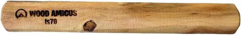 Amicus Mordedor Brinquedo Sustentável de Madeira do Café Wood Amicus para Cães, Médio 20cm