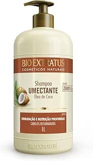 Shampoo Limpeza Umectante Óleo De Coco Bio Extratus 1 Litro