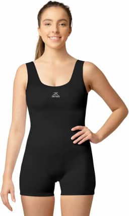 Maiô Mac Basic Muvin – Natação – Hidroginástica – Macaquinho - Tecido Lycra com Proteção Solar UV50 – Resistência ao Cloro - Treino – Competição – Lazer – Durabilidade – Elasticidade – Maior Conforto