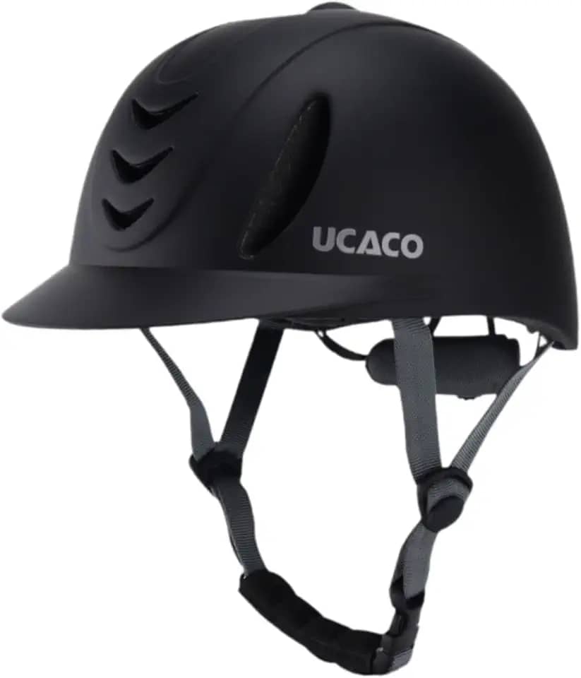 simhoa Capacete Equestre para Adultos E Crianças, Equipamento de Montaria Ajustável