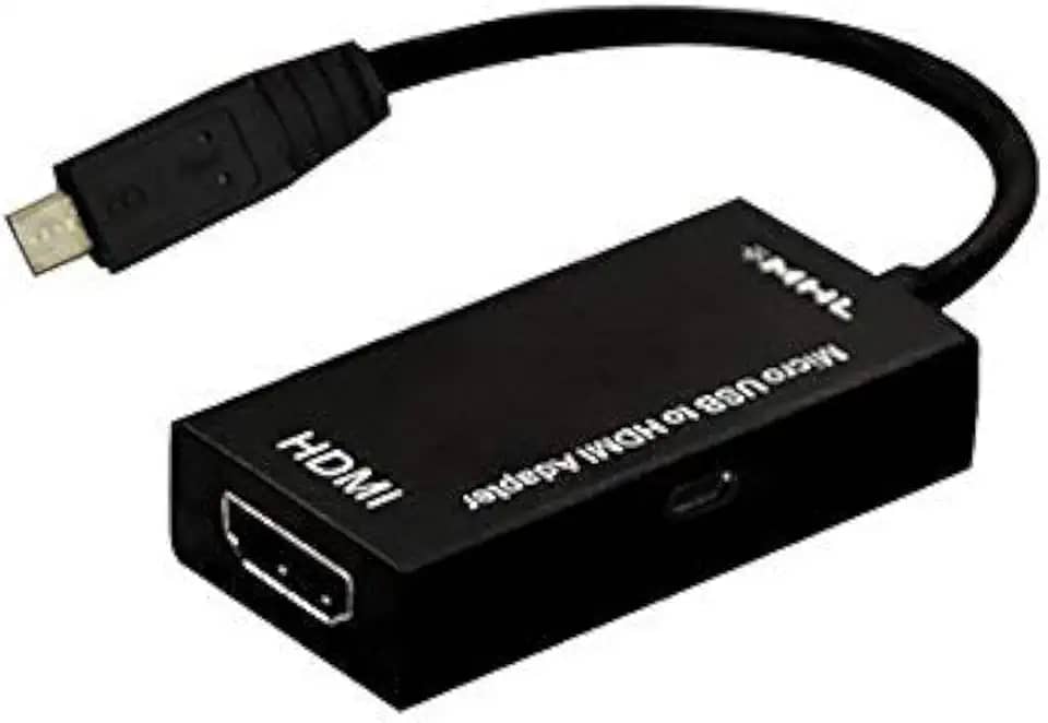 Fastsun MHL Micro USB para HDMI 1080P MHL HDTV Cabo Micro USB 2.0 para HDMI Adaptador para telefone Android suporta vídeo EUA