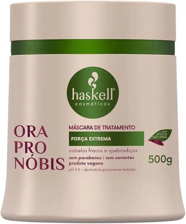 Haskell Máscara De Tratamento Ora-Pro-Nóbis 500G