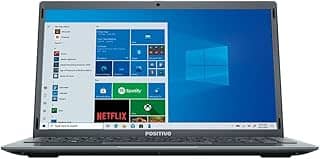 Notebook Positivo Motion Q464C Intel Atom Quad-Core 4GB 64GB Windows 10 Home 14.1' Gray